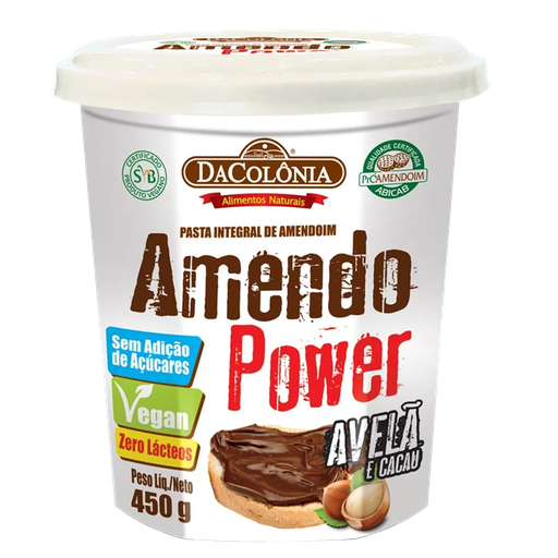 [000369] AMENDOPOWER AVELLANA Y CACAO 450g
