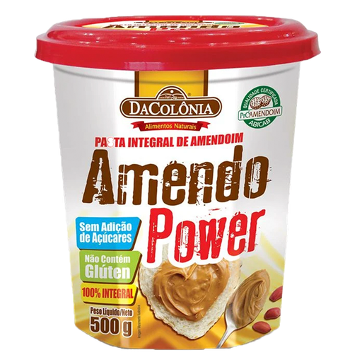 [00356] AMENDOPOWER PASTA DE MANI 500G