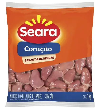 [000354] CORAZON DE POLLO SEARA 1kg