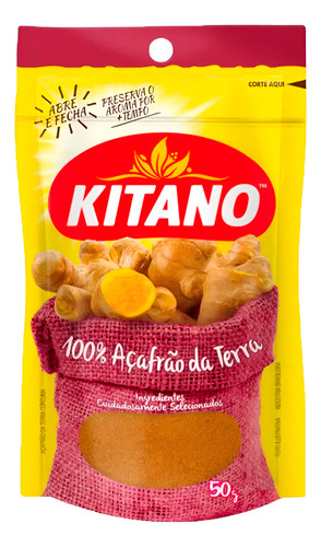 [000446] CÚRCUMA MOLIDA KITANO 50G