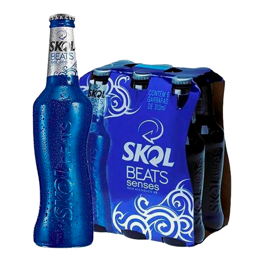 [FD000125] PACK DE CERVEZA SKOL BEATS SENSE  269ML - 6 Unidades