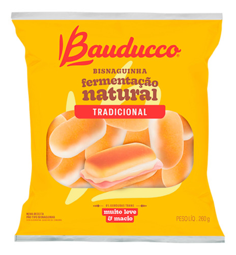 [000492] PAN DE LECHE BISNAGUINHA BAUDUCCO 260g