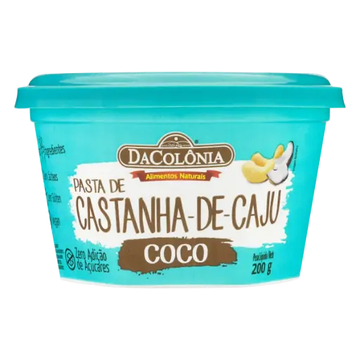 [000546] PASTA CASTANHA DE CAJU CON COCO 200g