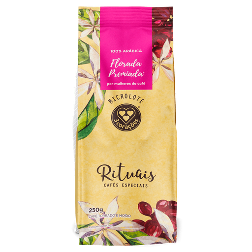 [000515] CAFÉ 3 CORAÇÕES MOLIDO RITUAIS FLORADA 250g
