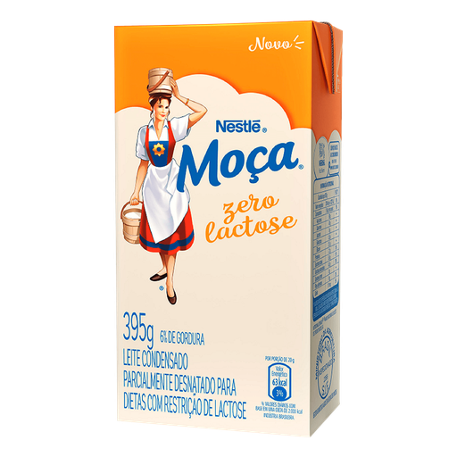 [010842] LECHE CONDENSADA CERO LACTOSA NESTLÉ MOÇA 395g