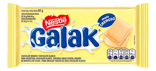 [600379] CHOCOLATE BLANCO GALAK 80g