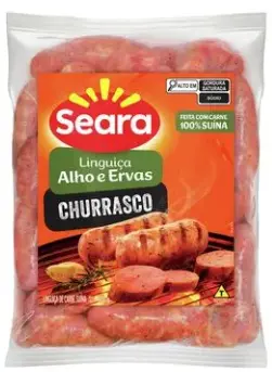 [010844] LINGUIÇA AJO Y HIERBAS SEARA 600g
