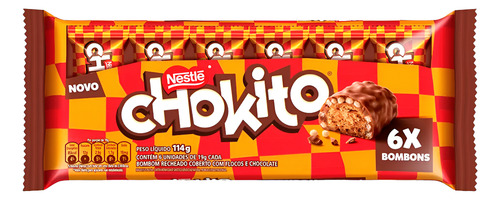 [600340] CHOCOLATE CHOKITO 114g - 6 Unidades