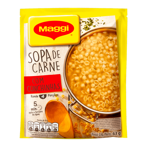 [600434] MAGGI SOPA DE CARNE Y CONCHIGLIE 63g