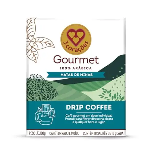 [010820] UNIDAD DE CAFÉ DRIP 3 CORAZONES GOURMET MATAS DE MINAS 10g