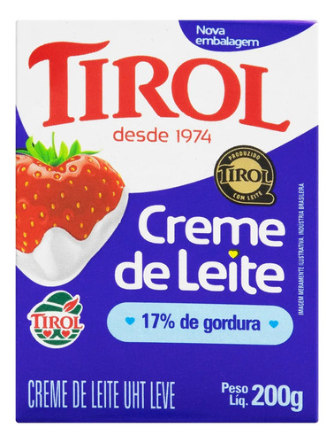 [011025] CREMA DE LECHE TIROL UHT - 200G