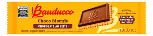 [011112] GALLETITAS BAUDUCCO CUBIERTAS CON CHOCOLATE CON LECHE 80G