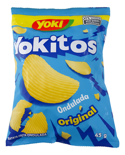 [011117] PAPAS ONDULADAS ORIGINAL YOKI 45G