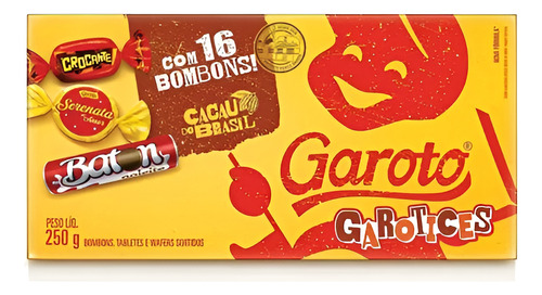 [011236] BOMBONES SURTIDOS GAROTO 250G