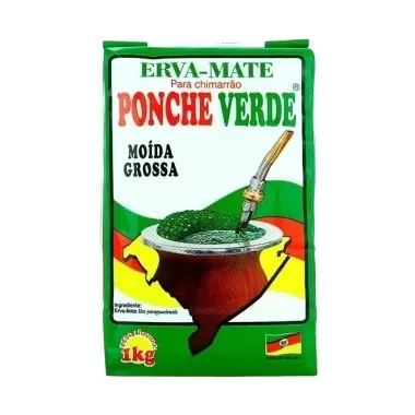 [010063] YERBA MATE PONCHE VERDE AL VACIO - 1kg