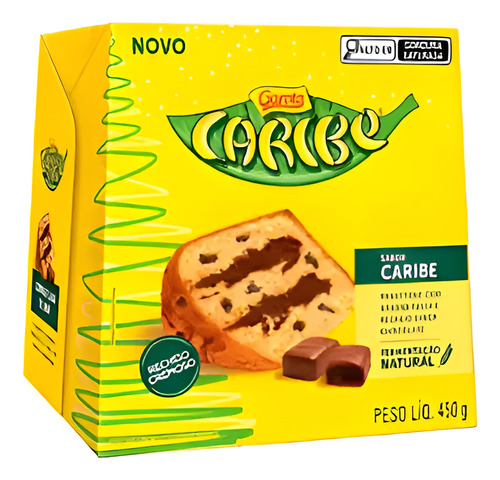 [011321] PAN DULCE PANETONE CARIBE 450G