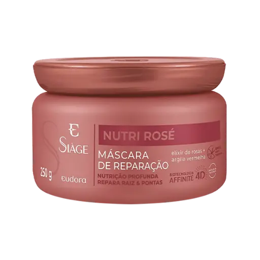 [011355] NUEVO! MASCARA DE TRATAMENTO EUDORA SIAGE NUTRI ROSE POTE 250G
