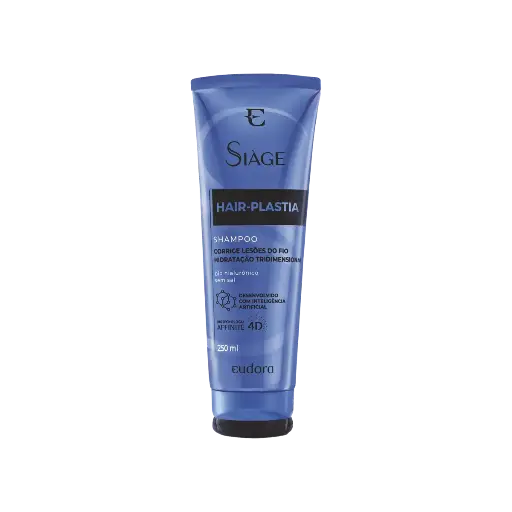 [011358] NUEVO! SHAMPOO EUDORA SIAGE HAIR-PLASTIA BISNAGA 250ML