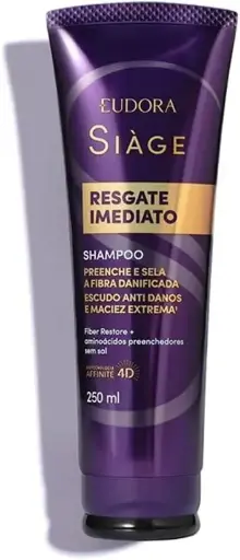 [011367] NUEVO! SHAMPOO EUDORA SIAGE RESGATE IMEDIATO BISNAGA 250ML