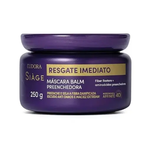 [011368] NUEVO! MASCARA DE TRATAMENTO EUDORA SIAGE RESGATE IMEDIATO POTE 250G