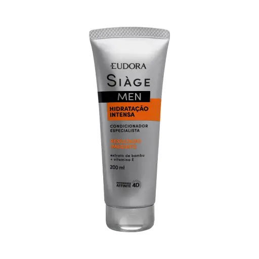 [011382] NUEVO! CONDICIONADOR EUDORA SIAGE MEN HIDRATACAO INTENSA BISNAGA 200ML