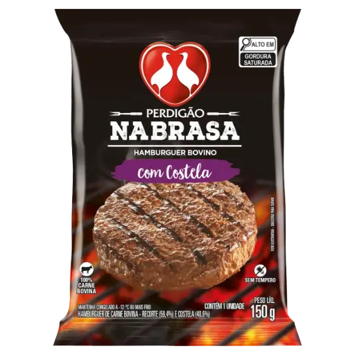 [011462] CARNE PARA HAMBURGUESA DE TERNERA COSTILLA NA BRASA 150G