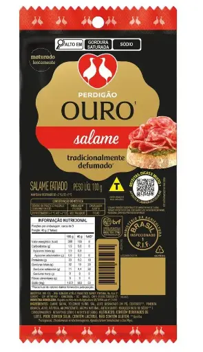 [011473] SALAMI EN LONCHAS PERDIGAO 100G