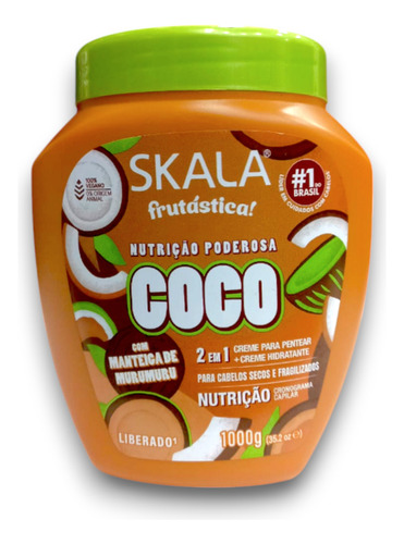 [011504] CREMA ACONDICIONADORA ACEITE DE COCO SKALA 1KG