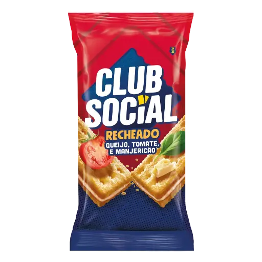 [011513] GALLETA CLUB SOCIAL RELLENA DE QUESO, TOMATE Y ALBAHACA 106G