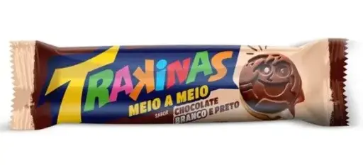 [011516] GALLETAS TRAKINAS CHOCOLATE BLANCO Y NEGRO 126G