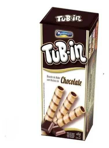 [011537] GALLETA TUB-IN MONTEVERGINE CHOCOLATE 48G