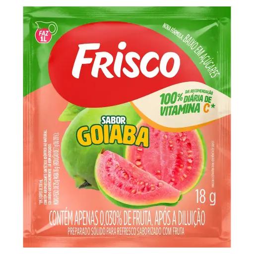 [011597] JUGO EN POLVO DE GUAYABA FRISCO 18G