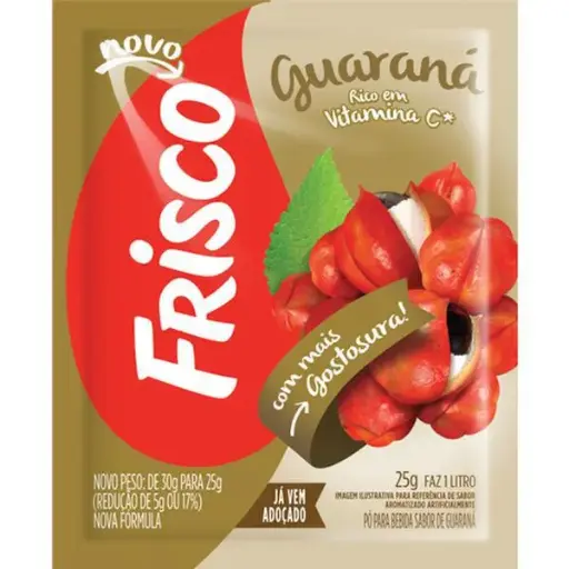 [011601] JUGO EN POLVO DE GUARANA FRISCO 18G