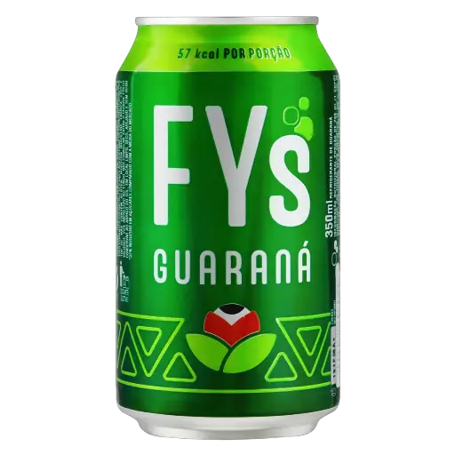 [011669] GASEOSA GUARANA FYS LATA 350ML