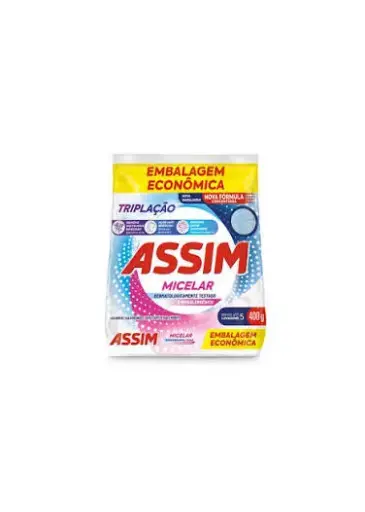 [011697] DETERGENTE EN POLVO ASIM TRIPLE ACCION SACHET 400G
