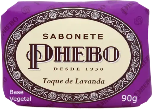 [011705] JABON BARRA VEGETAL TOQUE DE LAVANDA PHEBO 90G