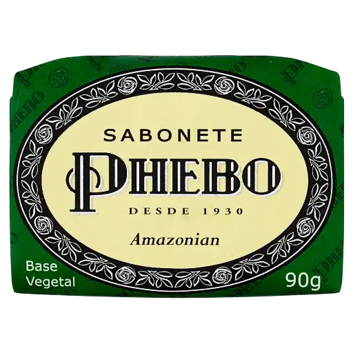 [011707] JABON BARRA VEGETAL AMAZONIAN PHEBO 90G