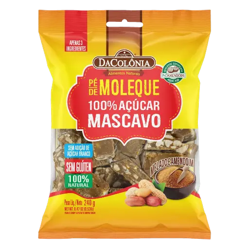 [011729] PE-DE-MOLEQUE CON AZUCAR MASCAVO 240G