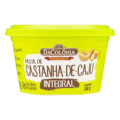 [011739] PASTA CASTANHA DE CAJU INTEGRAL 200G