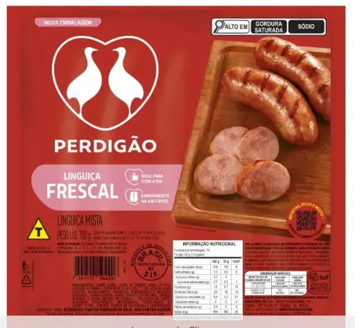 [011790] LINGUICA MISTA CONGELADA PERDIGAO 700G