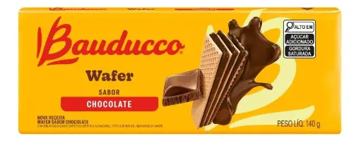 [011814] UNIDADE DE WAFER CHOCOLATE BAUDUCCO 140G