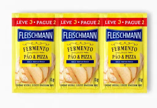 [011406] LEVADURA SECA INSTANTANEA FLEISCHMANN 3 x 10G